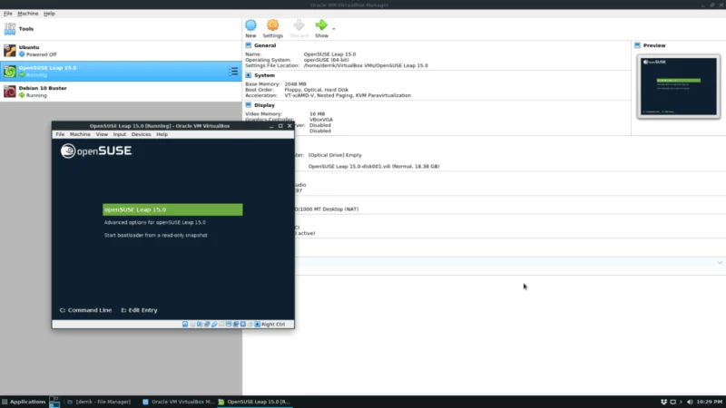 如何在 Debian 10 上安裝 Oracle VM Virtualbox 6