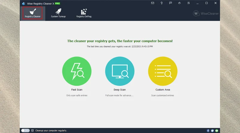 Wise Registry Cleaner (gratuito) Download e revisione rapida