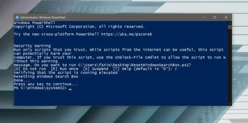 So setzen Sie die Windows-Suche unter Windows 10 zurück