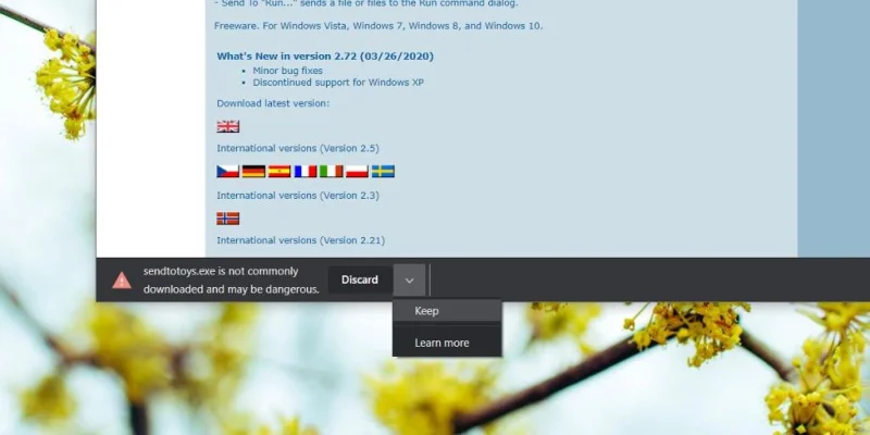 So beheben Sie den Fehler Diese Datei wird nicht häufig heruntergeladen und kann gefährlich sein in Chrome