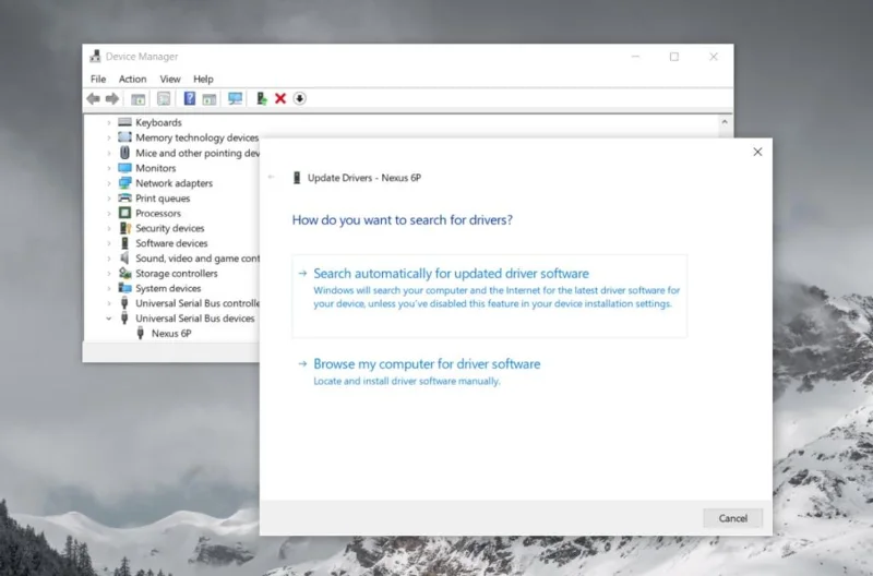 Windows 10 無法識別我的 Android 設備（已修復）