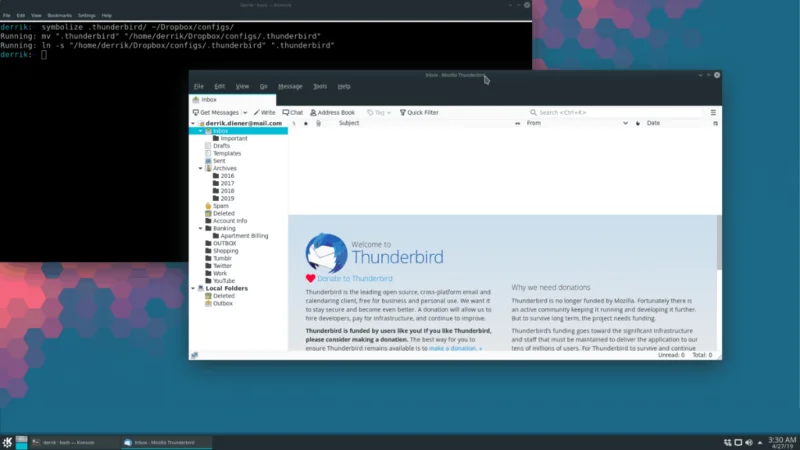 Linux 구성 파일을 동기화 상태로 유지하는 방법