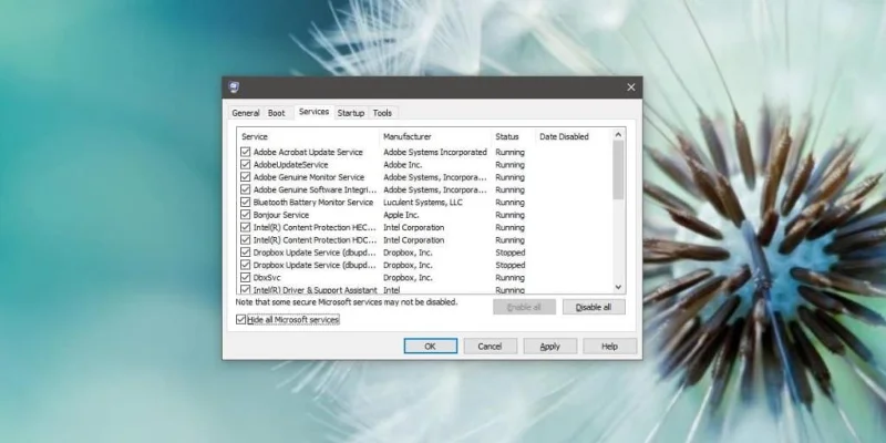 Cómo limpiar el arranque de Windows 10