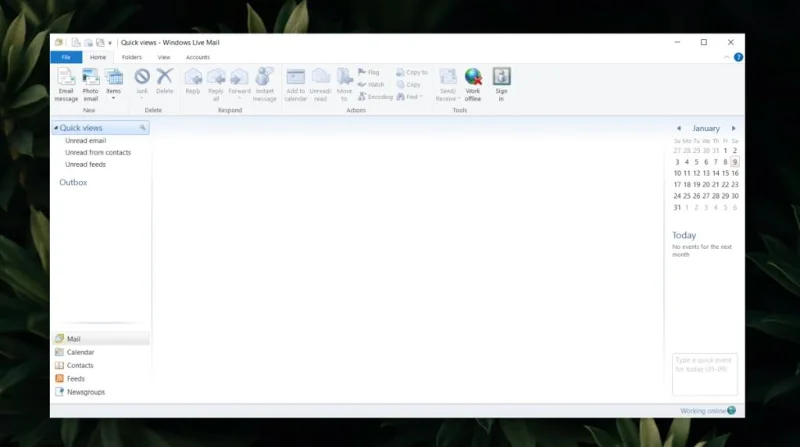 如何安裝 Windows Live Mail