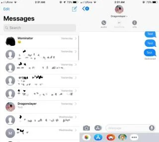 Как отключить чат в сообщениях на iOS