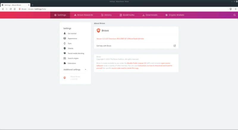 Come installare la versione basata su Chromium del browser Brave su Linux