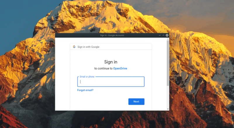 如何使用 Open Drive 在 Linux 上訪問 Google Drive