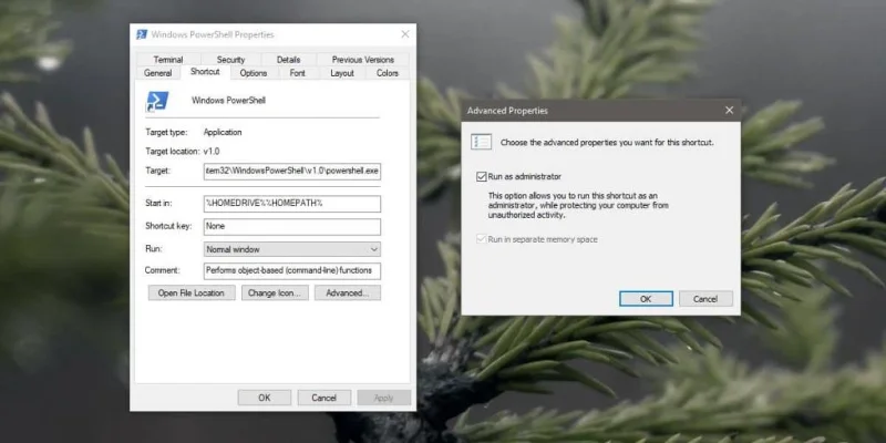 Come eseguire sempre il prompt dei comandi e PowerShell come amministratore su Windows 10