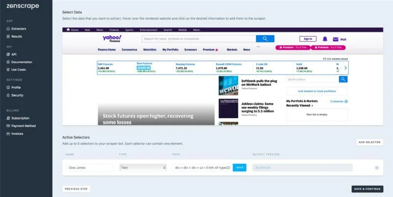Scraping Web semplificato e completamente personalizzabile con Zenscrape (recensione)