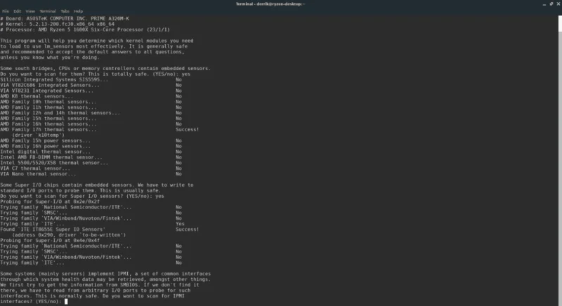 Hoe de CPU-temperatuur op Linux te controleren