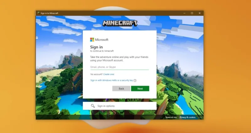 Réinitialisation du mot de passe Microsoft