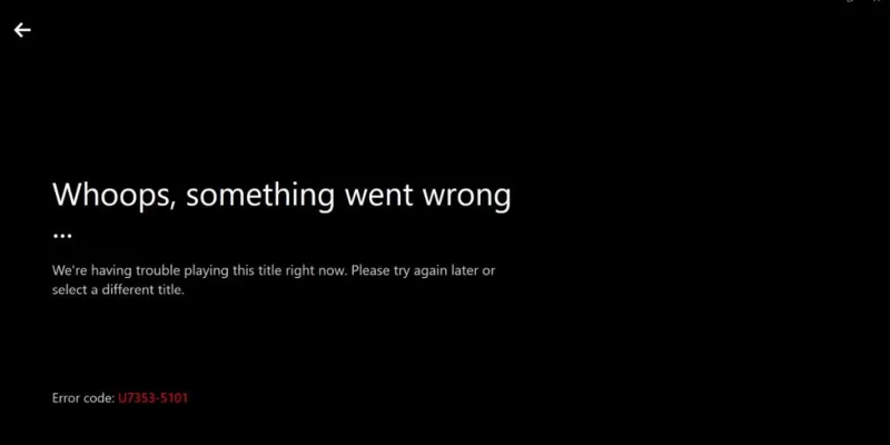 如何修復 Windows 10 上的 Netflix 錯誤 U7353-5101