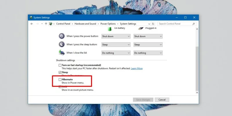 如何將休眠添加到 Windows 10 中的電源菜單