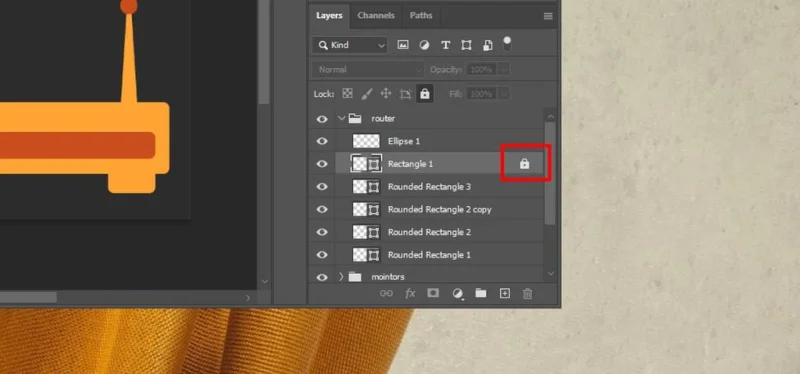如何在 Adob​​e Photoshop 中解鎖圖層