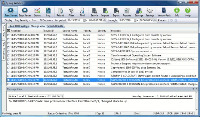 6 Best Free Syslog Server mit dem Experiment im Jahr 2021