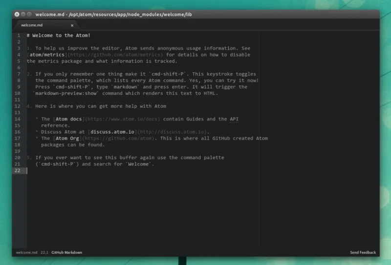 LinuxにGitHubAtomコードエディターをインストールする方法 LinuxにGitHubAtomコードエディターをインストールする方法
