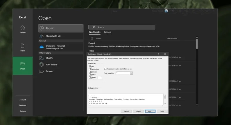 如何在 Windows 10 上打開 TSV 文件