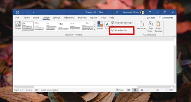 So ändern Sie die Standardvorlage in Office 365