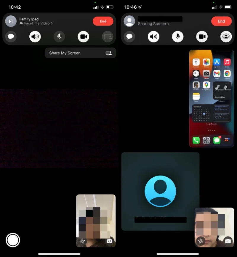 Cum să partajați ecranul FaceTime pe iOS 15