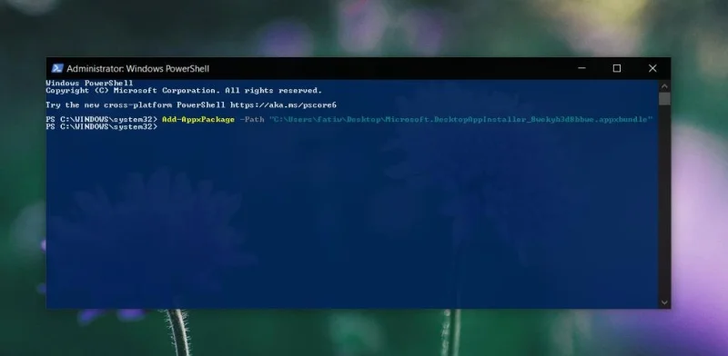 Een appx-toepassing installeren op Windows 10