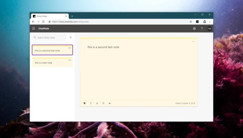 Come accedere alle note adesive di Windows 10 online Come accedere alle note adesive di Windows 10 online