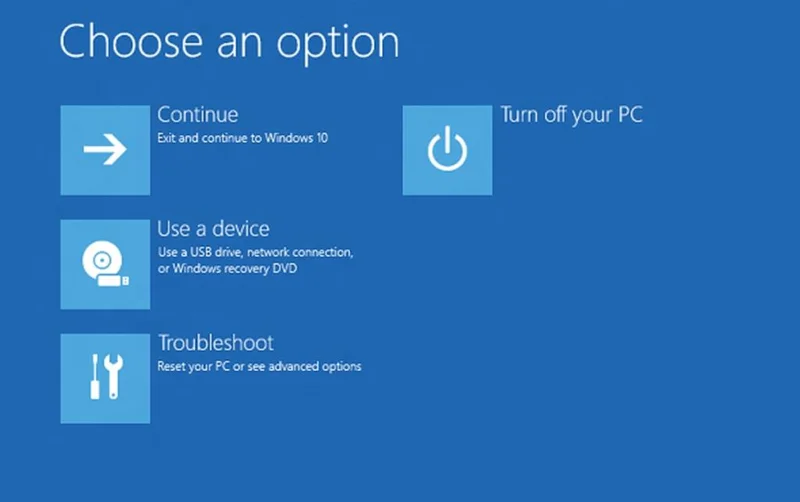 Windows 10 無法啟動時如何訪問命令提示符