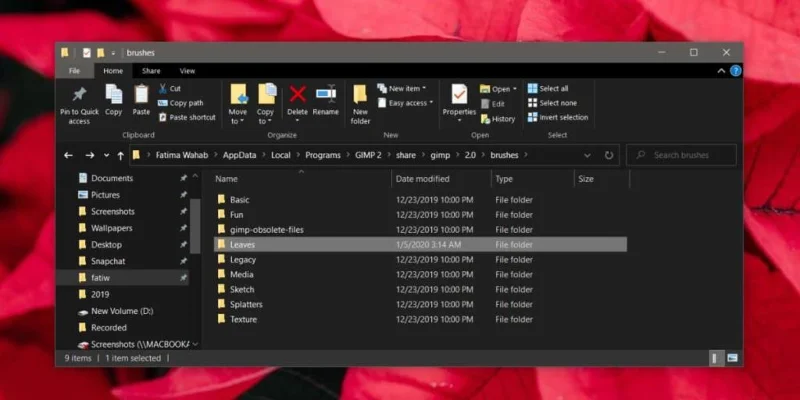 如何在 Windows 10 上的 GIMP 中使用 Photoshop 畫筆