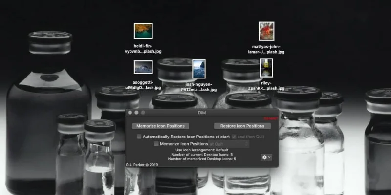 So sichern und wiederherstellen Sie das Desktopsymbol-Layout unter macOS
