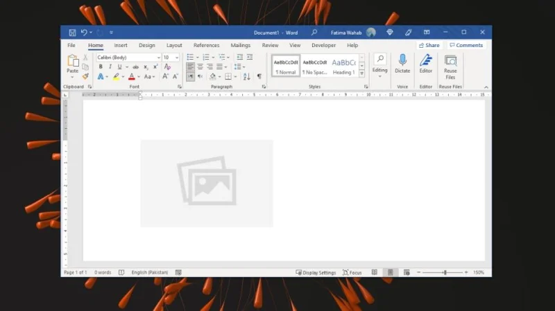 So verschieben Sie Bilder in Microsoft Word