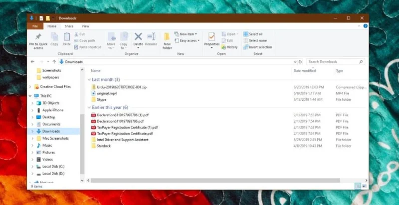 如何修復 Windows 10 1903 上的下載文件夾佈局