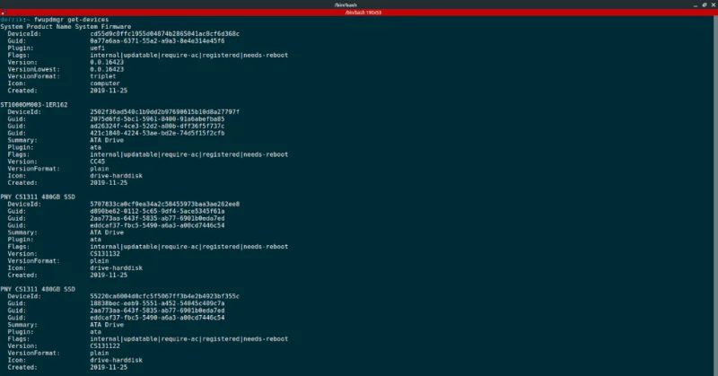 如何在 Linux 中更新計算機固件