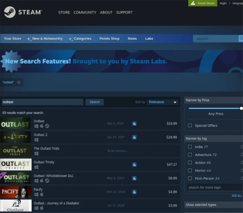كيف تلعب Outlast على Linux