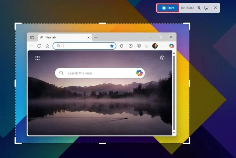 Come creare GIF su Windows 11 utilizzando lo Strumento di cattura.