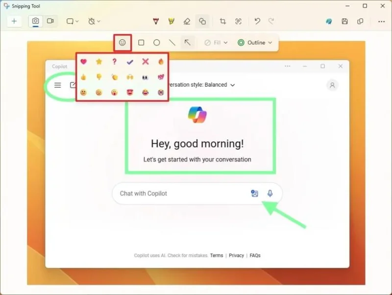 Come acquisire schermate su Windows 11 utilizzando lo Strumento di cattura.
