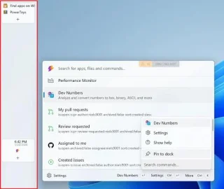 Microsoft, PowerToys aracılığıyla Windows 11e üst menü çubuğu eklemeyi araştırıyor.