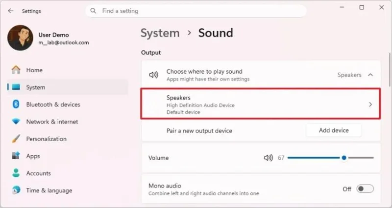 Cómo cambiar el nombre de los dispositivos de audio en Windows 11