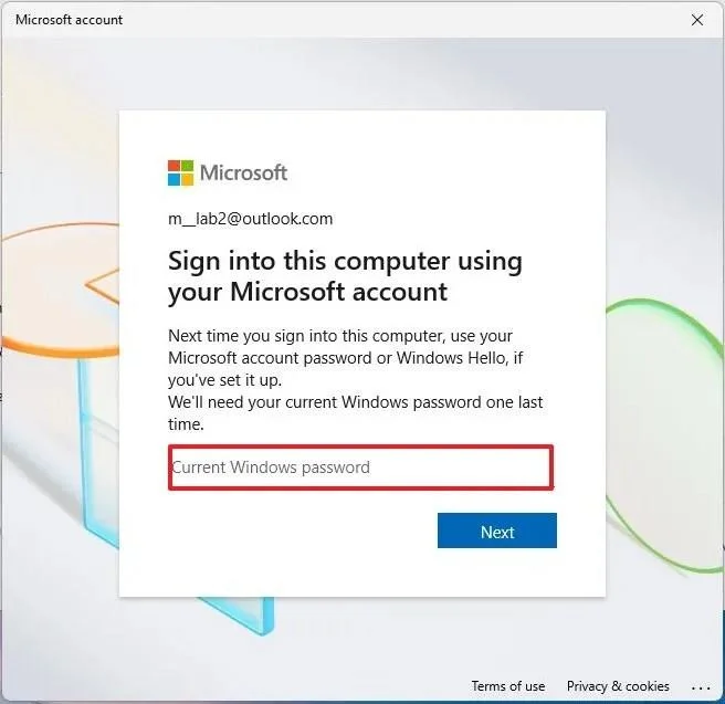 Come collegare un account locale a un account Microsoft su Windows 11