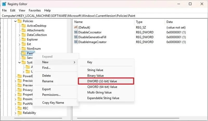 วิธีปิดใช้งานฟีเจอร์ AI ในแอป Paint บน Windows 11