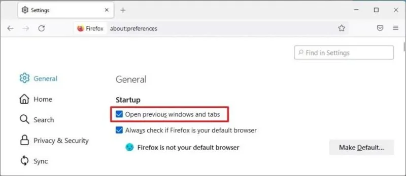 Hoe ga je verder waar je gebleven was in Chrome, Edge en Firefox?