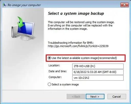Come creare un backup completo su Windows 10