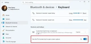 วิธีเปิดใช้งาน (หรือปิดใช้งาน) ปุ่ม Print Screen ของ Snipping Tool บน Windows 11