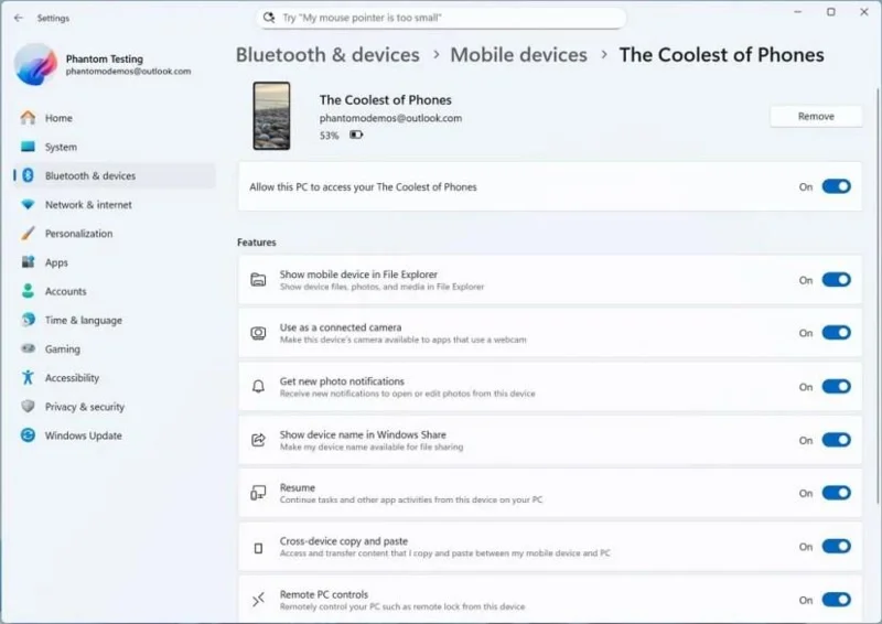 Windows 11 aggiunge la funzionalità di test della velocità di Internet, ma è solo un altro collegamento a Bing