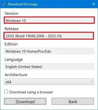 Come scaricare l'immagine ISO di Windows 10 su un'unità USB con Rufus