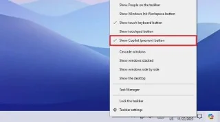 Jak wyłączyć (lub odinstalować) program Windows 10 Copilot z paska zadań