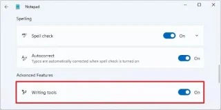 Microsoft elimina la marca Copilot del Bloc de notas en Windows 11, pero la IA permanece discretamente