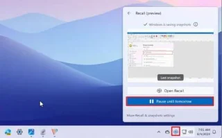 Requisitos de hardware de Windows Recall