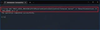 Come abilitare Desktop remoto tramite Prompt dei comandi su Windows 10
