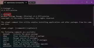 วิธีการติดตั้ง Winget บน Windows 11 และ 10