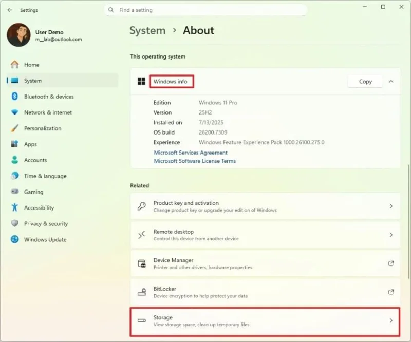 L'aggiornamento KB5072033 (build 26200.7462) per Windows 11 verrà rilasciato come aggiornamento di dicembre 2025.