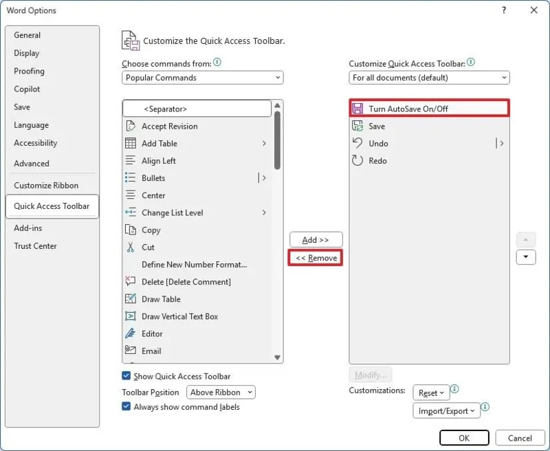 如何在 Windows 11 上停止 Word 自動儲存到 OneDrive 如何在 Windows 11 上停止 Word 自動儲存到 OneDrive